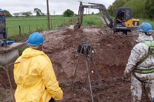 Reparan una falla en el acueducto de Desvío Arijón que abastece de agua potable a Santo Tomé y Sauce Viejo.