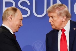 Donald Trump y Vladimir Putin, protagonistas de las negociaciones energéticas.