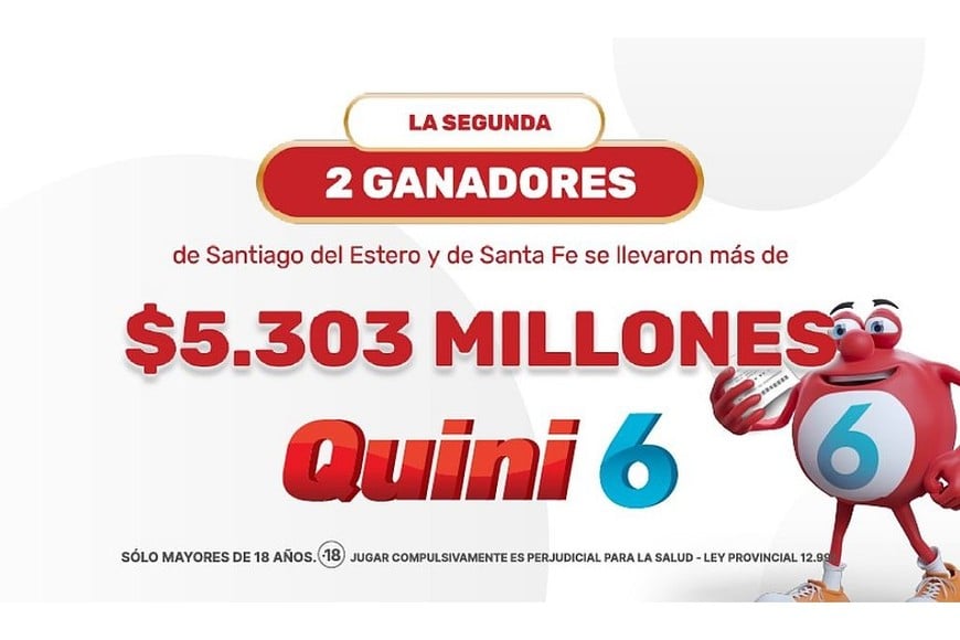 Fuente: Lotería de Santa Fe
