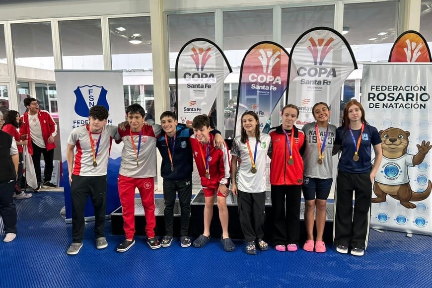 Natación: Unión se consagró campeón de la Copa Santa Fe