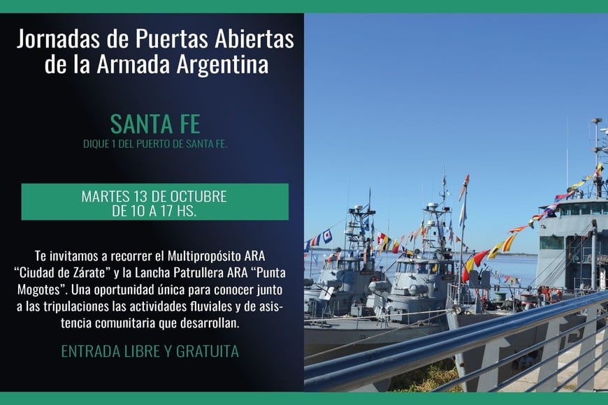 La actividad será libre y gratuita y permitirá conocer el trabajo de las tripulaciones.