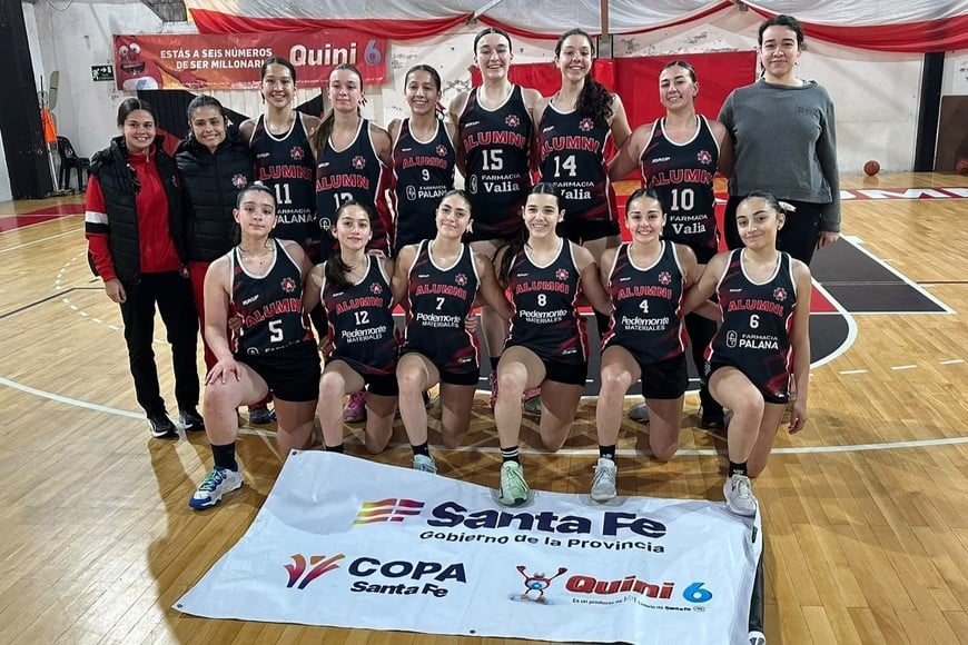 Alumni defendió la localía y está en el Final 4 femenino. Foto: Prensa Copa Santa Fe.