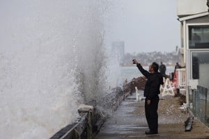 Tormenta Rachel en California: olas gigantes, viviendas dañadas y evacuaciones. Foto: Reuters