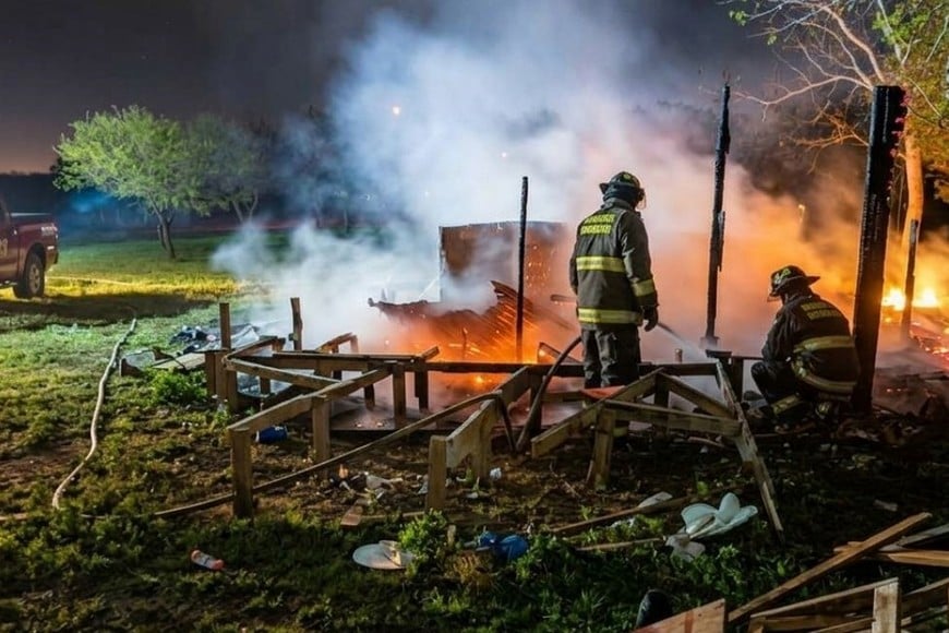 incendio vivienda precaria Alto Verde