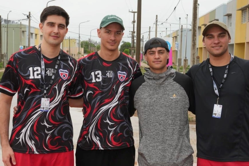 Jóvenes deportistas valoraron las instalaciones del complejo santafesino.