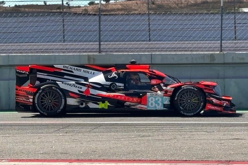 Nicolás Varrone probó un Oreca 07 de AF Corse en Portimao y se acerca a la resistencia.