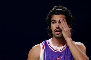 Tennis - ATP Masters 1000 - Shanghai Masters - Qizhong Forest Sports City Arena, Shanghai, China - October 12, 2026
Spain's Carlos Alcaraz reacts during his round of 32 match against Belgium's Zizou Bergs REUTERS/Tyrone Siu     TPX IMAGES OF THE DAY
