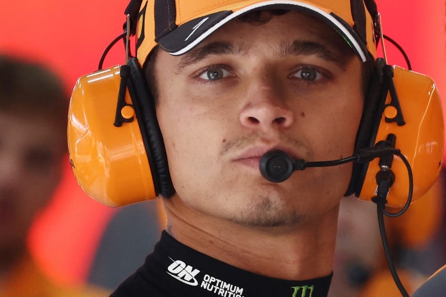 Formula One F1 - Bahrain Grand Prix - Sepang International Circuit, Sepang, Malaysia - October 4, 2026
McLaren's Lando Norris before the race REUTERS/Jakub Porzycki