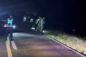 Los tres ocupantes de la moto murieron en el acto.