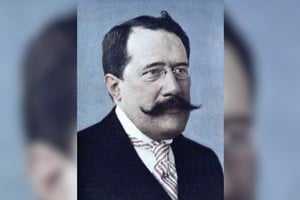 Retrato de Carlos Aldao, jurista, diplomático y escritor. Como traductor publicó los diarios de viaje de varios autores ingleses y también su libro de viajes propios.