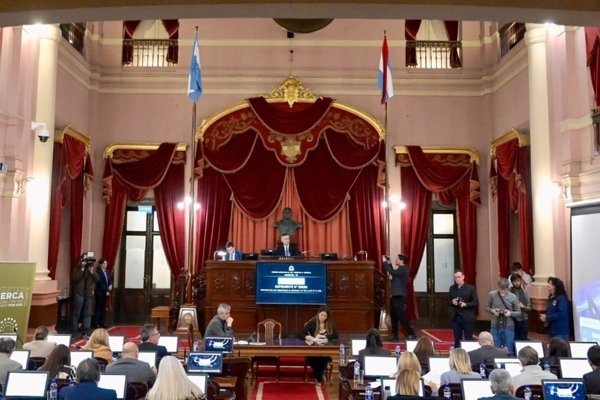 Imagen ilustrativa. Legislatura provincial de Entre Ríos. Crédito: Diputados de Entre Ríos