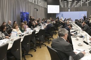Comisión de Presupuesto y Hacienda este martes. Crédito: Diputados de la Nación