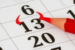 El martes 13 está rodeado de supersticiones sobre la mala suerte.