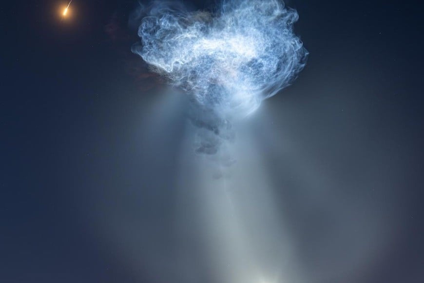 Medusa espacial. Foto: NASA