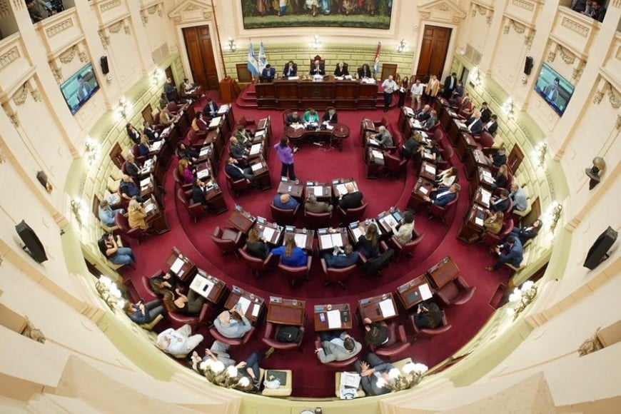 Cámara de Diputados de la provincia de Santa Fe. Crédito: Diputados