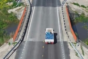La obra vial en la Ruta 39, a la altura de La Penca, alcanzó el 80% de avance