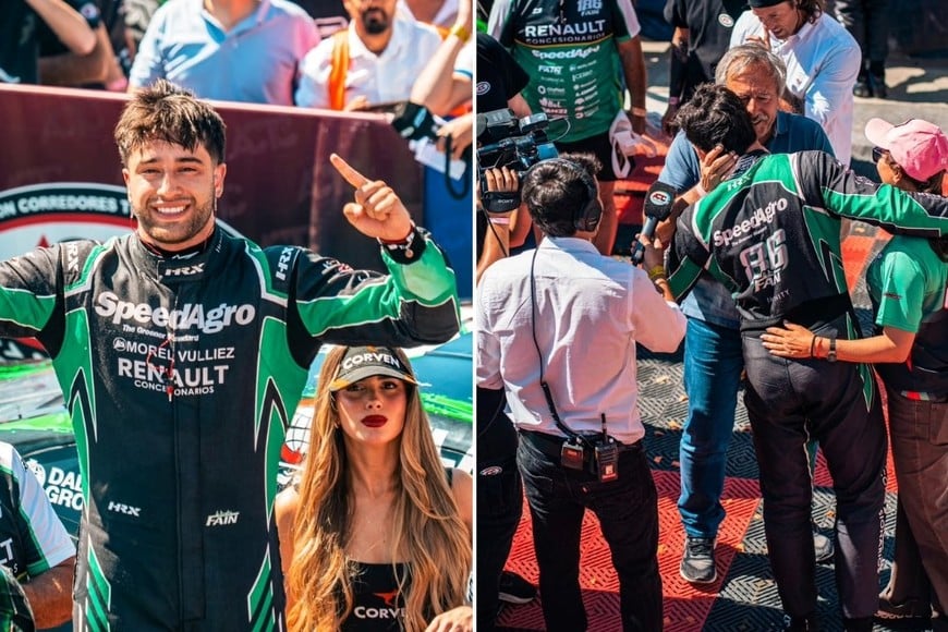 Ignacio Faín y el triunfo en San Nicolás.