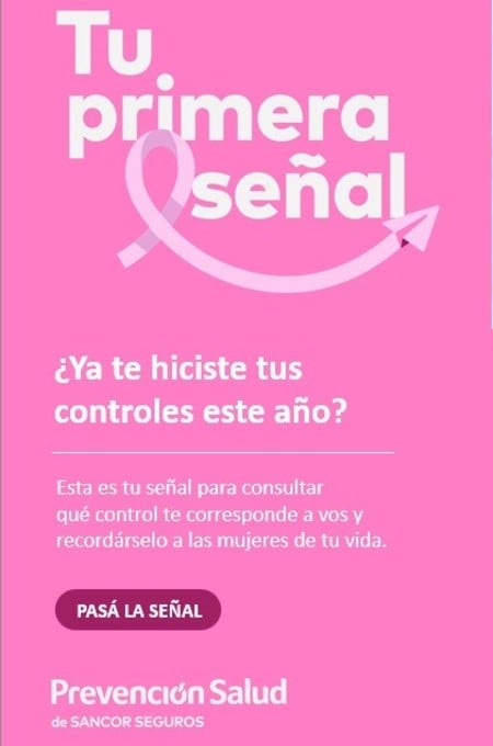 “Tu primera señal”: un encuentro para concientizar sobre el cáncer de mama.