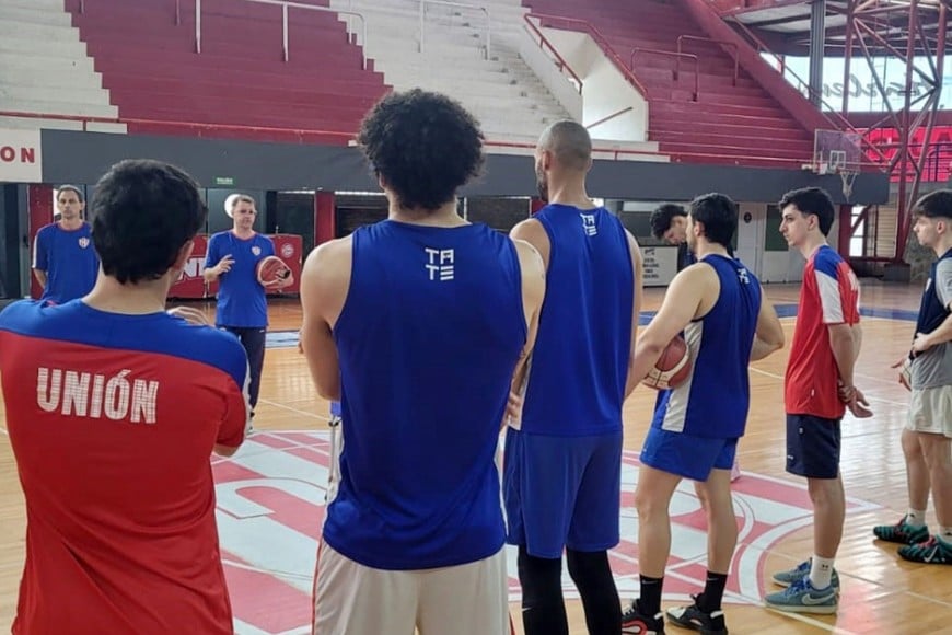 El plantel de Unión en la preparación para la temporada.