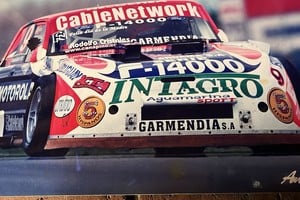 Occhionero y el Roña Castro compartieron un Ford Falcon en el TC, en 2003.