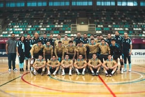La Selección Argentina busca quedarse con la Zona Sur del torneo. Crédito: AFA.