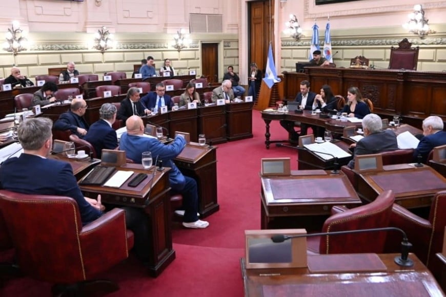 La Corte Suprema de Santa Fe se presentó este miércoles en Diputados. Crédito: Cámara de Diputados de Santa Fe