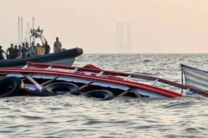 El naufragio tuvo lugar en Vaishali, una zona del estado de Bihar situada en el noreste de India. Créditos: Guardia Costera de India