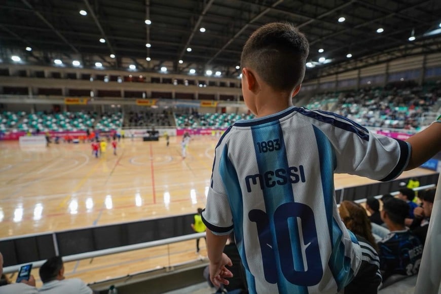 Santa Fe vive una fiesta sudamericana a puro futsal. Foto: Fernando Nicola