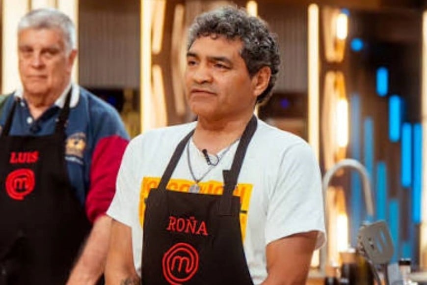 "Roña" Castro participó en una de las últimas ediciones de MasterChef Celebrity
