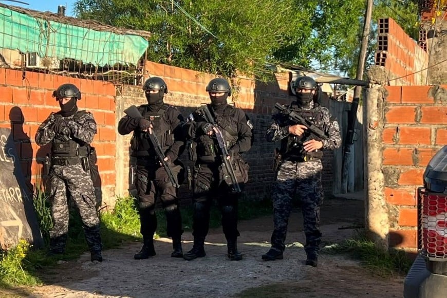 Los allanamientos se realizaron en coordinación con el MPA.
