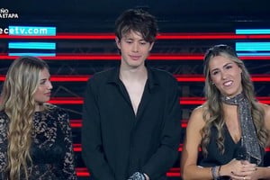 Candela Domínguez, Dante Ortega y Josefina Urioste en "Es mi sueño"