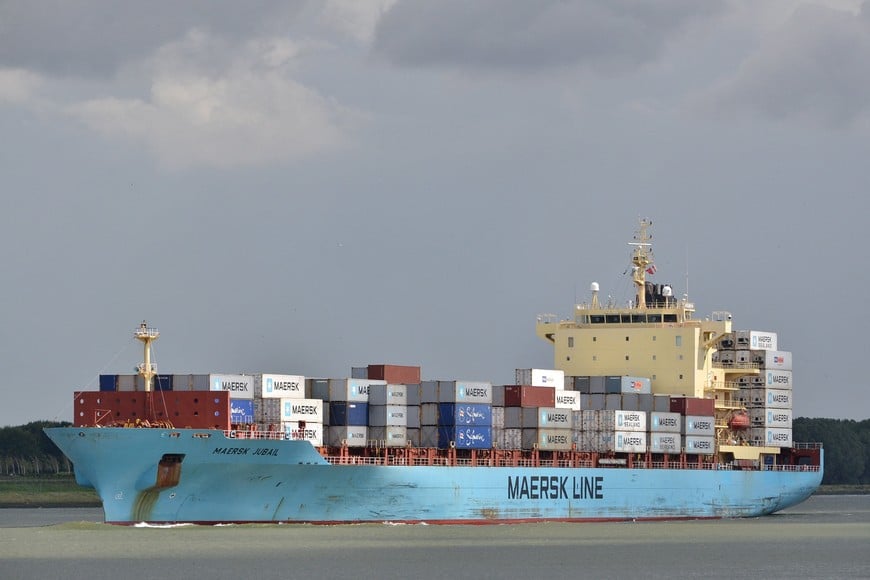 A handout image dated August 11, 2014, shows the container ship GFS Pride in Rozenburg, Netherlands, that sank while sailing through the Strait of Hormuz on October 14, 2026, according to maritime security sources. Henk Jungerius/Handout via REUTERS THIS IMAGE HAS BEEN SUPPLIED BY A THIRD PARTY. NO RESALES. NO ARCHIVES. MANDATORY CREDIT.
VERIFICATION:
-Bow, foremast and superstructure of the vessel matched archive imagery
-Location confirmed by the source and verified from trees and terrain that matched archive and satellite imagery
-GFS Pride container ship sank near the Strait of Hormuz on October 14, according to maritime security sources.
-Date verified by original file metadata