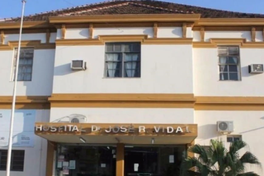 El hospital Vidal, en Corrientes.