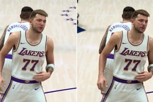 Luka Doncic, uno de los modelos de ejemplo para lucir la tecnología de renderizado. Crédito: 2K
