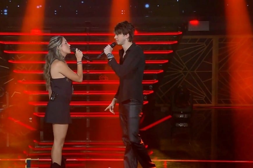 Josefina Urioste cantó con Dante Ortega