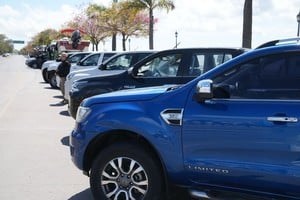 La exhibición de bienes este miércoles. Crédito: Gobierno de Santa Fe
