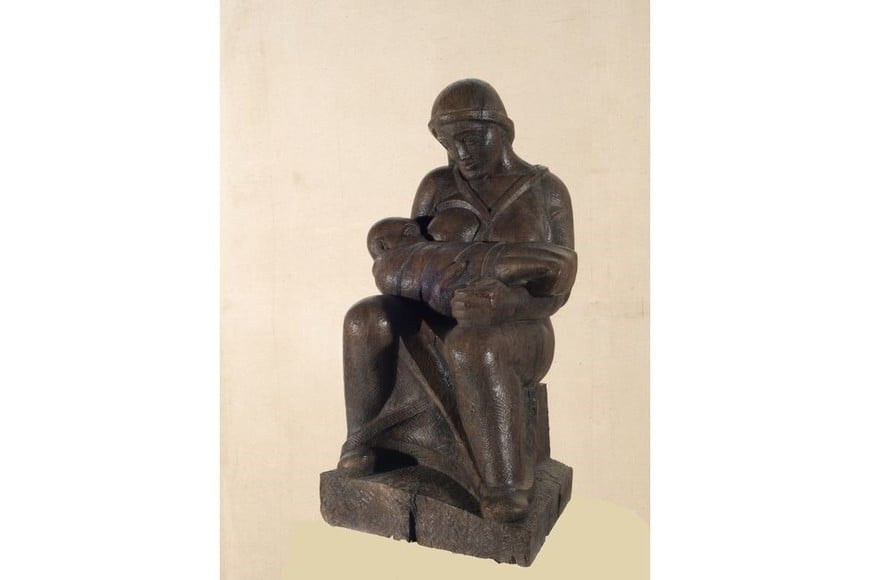 "Madre del pueblo" de Riganelli. Foto: MNBA
