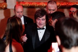 Javier Milei finalizó una visita de 36 horas a Washington antes de regresar a la Argentina. Foto: Reuters