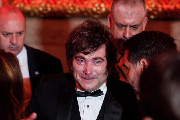 Javier Milei finalizó una visita de 36 horas a Washington antes de regresar a la Argentina. Foto: Reuters
