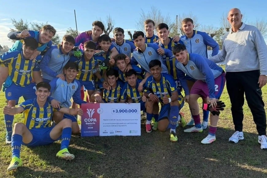 Central eliminó a Los Andes de Alcorta en cuartos de final. Foto: Prensa Copa Santa Fe.