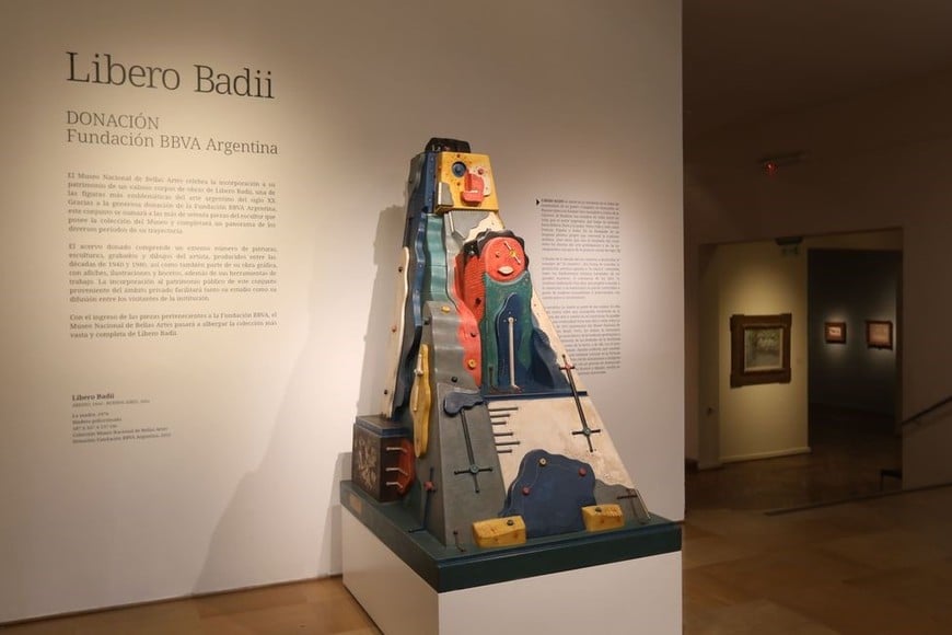 Obra de Badii. Foto: Gentileza MNBA