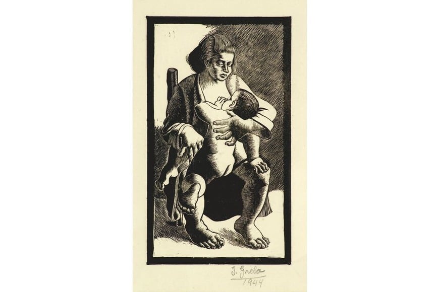 Obra de Juan Grela. Foto: Museo Castagnino Macro