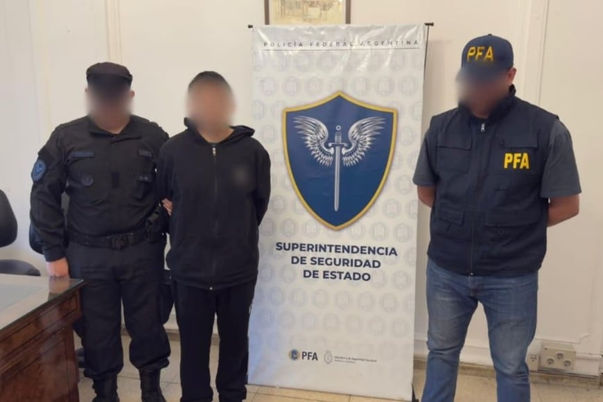 Brayan Ferney Cruz Castillo fue detenido en Buenos Aires en abril de 2026.