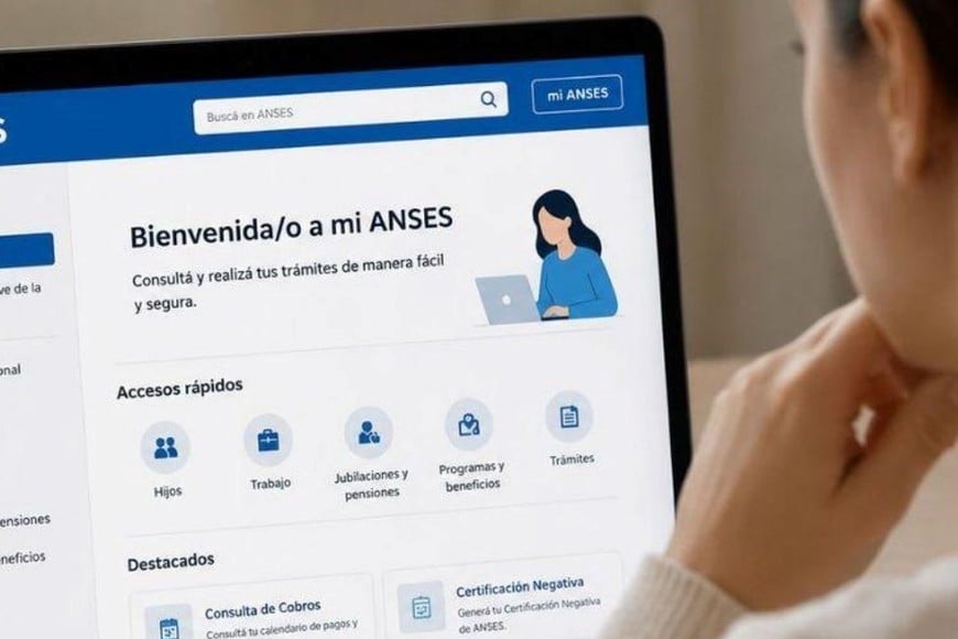 Desde Mi ANSES se puede consultar información sobre cobros y revisar el estado de determinadas prestaciones.