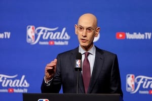 Adam Silver, comisionado de la NBA. Foto: Reuters