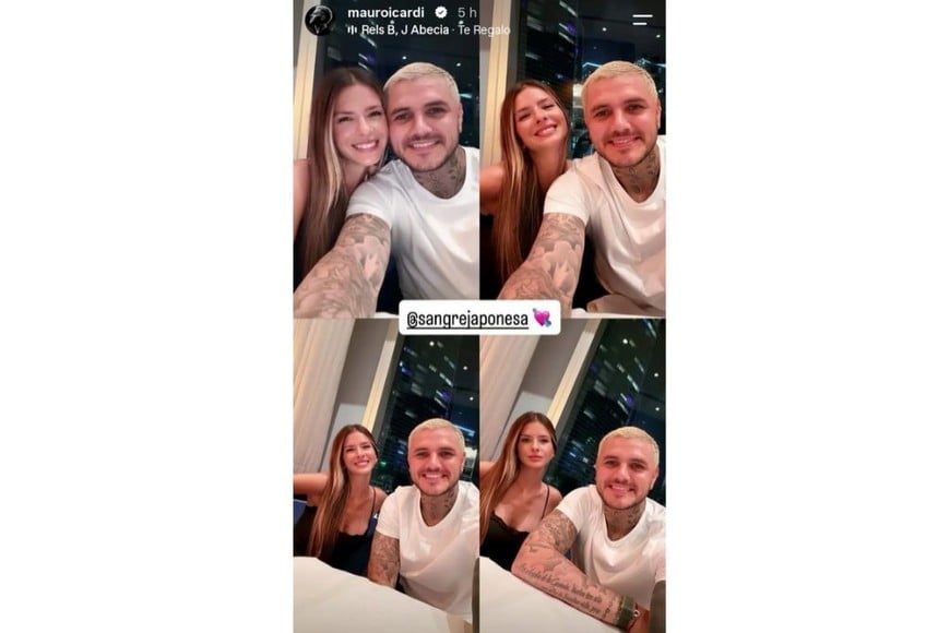 Mauro Icardi compartió las fotos con la China Suárez en Miami