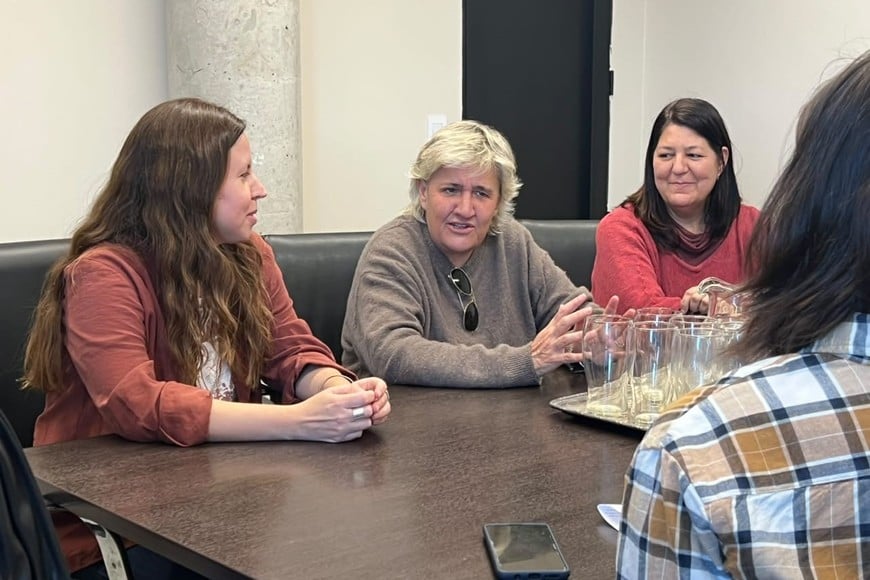Verónica Maggio, Claudia Benavídez y Mariana Farías Almeida fueron convocadas por la UCSF. Crédito: El Litoral