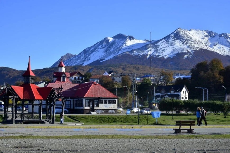 Ushuaia mostró otra cara de la primavera y un video se volvió viral en redes