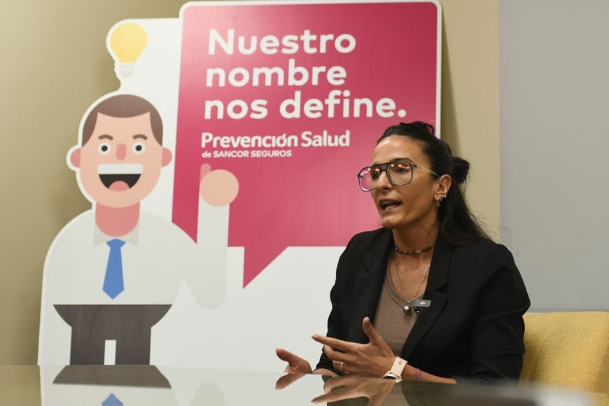 Eloísa Luciani, médica ginecóloga y nutricionista de los consultorios ambulatorios de Prevención Salud