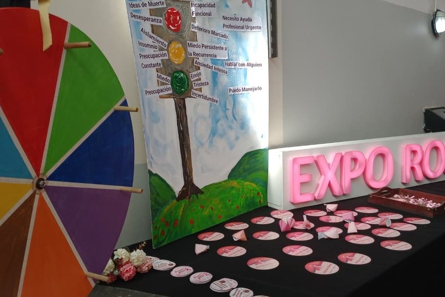 Expo Rosa también reúne distintos servicios para promover una mirada integral de la salud Créditos: El Litoral